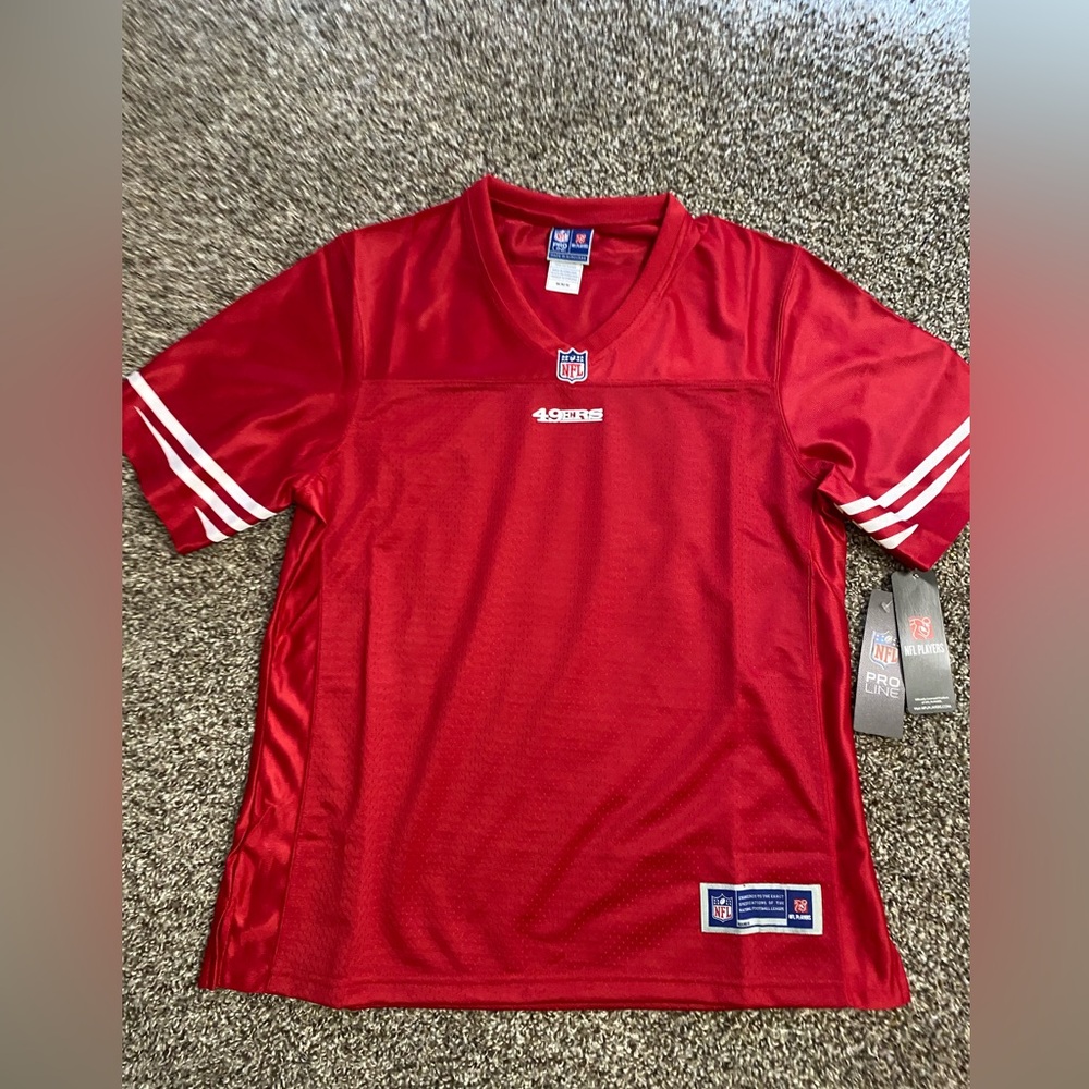 NFL San Francisco 49ers women Jersey, size M, New w/ tags